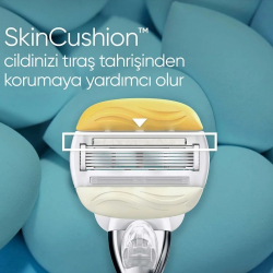 Gillette Venus Venus Comfort Glide Olay Tıraş Makinesi + Yedek Başlık - 4