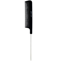 Glide'n Style Antistatic Karbon Metal Uçlu Krepe Tarağı - 4