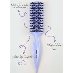 Glide'n Style Kıvırcık Saçlara Özel Bukle Belirginleştirici Fırça - Glide'n Style (1)