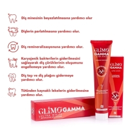 Glimo Care Gamma Ultra White Beyazlatıcı Diş Macunu 75ml - 3