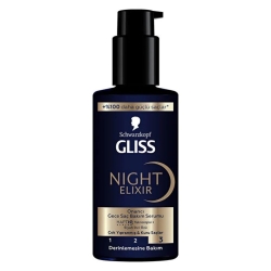 Gliss Night Elixir Onarıcı Gece Saç Bakım Serumu 100ml