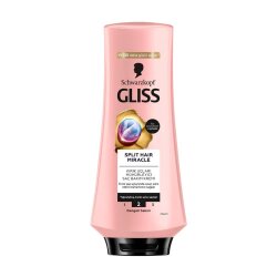Gliss Split Hair Miracle Kırık Uçları Mühürleyen Saç Bakım Kremi - İyonik Kompleks ve Üzüm Çekirdeği Yağı ile 360 ml - Gliss