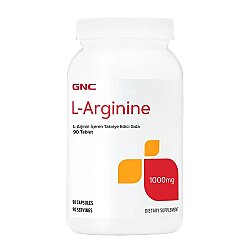 GNC L-Arginine 1000 mg Takviye Edici Gıda 90 Tablet - GNC