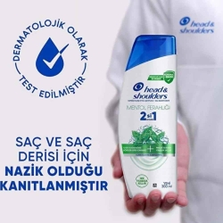 Head & Shoulders Kepek Karşıtı Mentol Ferahlığı Şampuan 300ml - 3