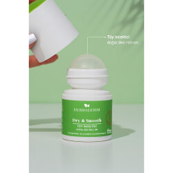 Herbaderm Dry Smooth Doğal Deo Roll On 50 ml - 4