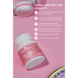 Herbaderm Dry White Beyazlatıcı Deo Roll On 50 ml - 3