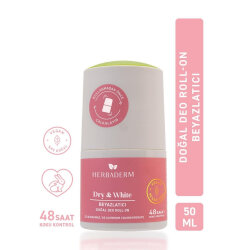 Herbaderm Dry White Beyazlatıcı Deo Roll On 50 ml - Herbaderm