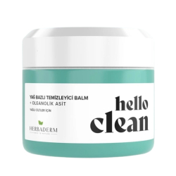 Herbaderm Hello Clean Gözenek Karşıtı Yağ Bazlı Temizleyici Balm 100ml 
