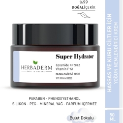 Herbaderm Super Hydrator Yoğun Nemlendirici Krem 50ml