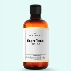 Herbaderm Super Tonik Glow Skin C Aydınlatıcı Leke ve Kırışıklık Karşıtı Tonik 250ml