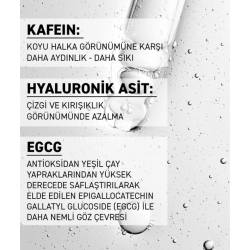 Herbaderm Kafein Göz Çevresi Bakım Serumu 30ml - 2
