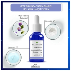 Herbaderm Superserum Recovery Göz Çevresi Serumu 20ml - 3