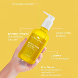 Herbaderm Turmeric Bright Aqua Face Wash 250 ml - Herbaderm (1)