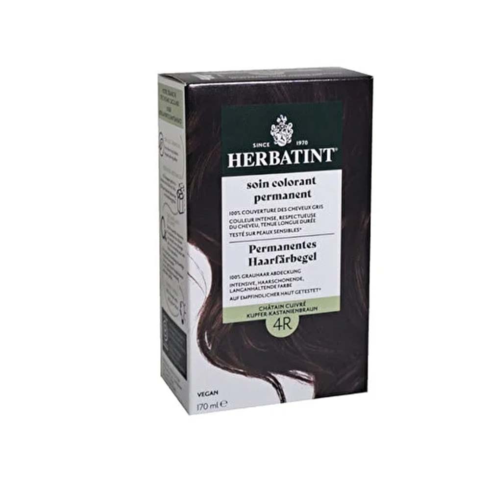 Herbatint Bitkisel İçerikli Saç Boyası No: 4R Copper Chestnut - Herbatint (1)