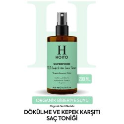 Hoito Doğal Biberiye Suyu İçeren Saç ve Saç Derisi Toniği 200ml - 2