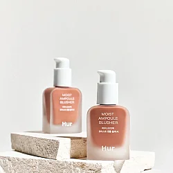 House Of Hur Moist Ampoule Blusher Likit Allık 01 Nude Beige 20 ml - 4