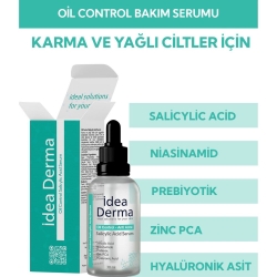 Idea Derma Yağ Kontrol & Akne Karşıtı Salisilik Asit Serum 30ml - İdea Derma (1)