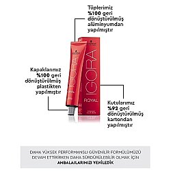 Igora Royal 8-65 Açık Sarı-Çikolata Altın Saç Boyası 60ml - 3