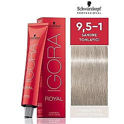 Igora Royal 9,5-1 Pastel İnci Saç Boyası 60 ml - Igora Royal