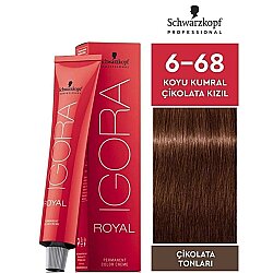 Igora Royal Kestane Kızıl Koyu Kumral Saç Boyası 6-68 60 ml - Igora Royal