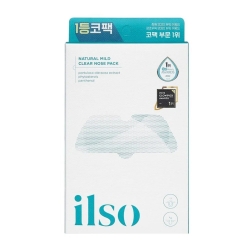 Ilso Natural Mild Clear Nose Patch 2 Aşamalı Burun Maskesi 5'li - ILSO