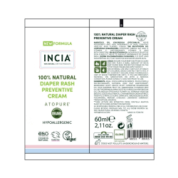 Incia %100 Doğal Pişik Önleyici Jel Krem 60 ml - 3