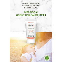 İncia Doğal Göğüs Ucu Bakım Jel Krem 30 ml - 6