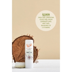 Incia Doğal Hindistan Cevizli Dudak Besleyici 6gr - 5