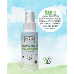 Incia Sivrisinek ve Kene Kovucu Sprey Losyon 50ml - INCIA (1)