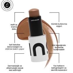 Ino Beauty Catch Sculpt Bronzer Stick -Sand - 3