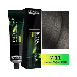 Inoa Saç Boyası 7.11 Orta Kumral Yoğun Küllü 60gr - İnoa (1)