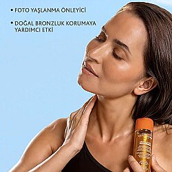 Institut Esthederm Adaptasun Işıltılı Bronzlaştırıcı SPF Vücut Yağı 125 ml - 4