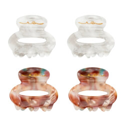 Invisibobble Clipstar Petit Bijoux Mandallı Küçük Saç Tokası 4 Adet