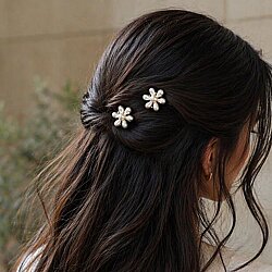 invisibobble Clipstar S Pearly Flower 1 Adet Mandal Toka - İnvisibobble (1)