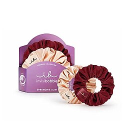 invisibobble Sprunchie Slim Premium You Make Me Blush 2 Adet Kumaş Toka - İnvisibobble