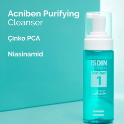 ISDIN Acniben Purifying Sivilceli ve Akneli Ciltler için Temizleme Köpüğü 150ml - 2