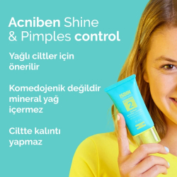 ISDIN Acniben Shine&Pimples Control Sivilce Karşıtı Matlaştırıcı Krem 40ml - 4