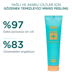 ISDIN Acnibien Gentle Exfoliator Akne Eğilimli Ciltler için Peeling Jel 27ml - 3