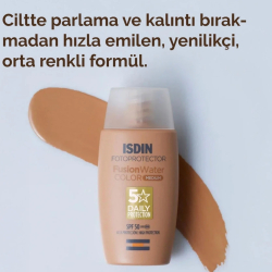 ISDIN Fotoprotector Fusion Water Color Magic Renkli Güneş Koruyucu Spf50 50ml-Medium - 2