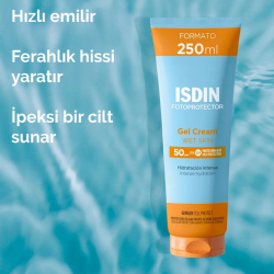 ISDIN Fotoprotector Güneş Koruyucu SPF 50 Jel Krem 250ml - 5