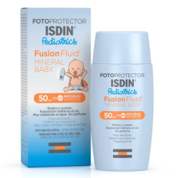 ISDIN Fotoprotector Pediatrics Fusion Fluid Bebekler için Mineral Güneş Koruyucu Spf50+ 50ml