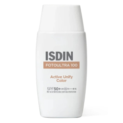 ISDIN Fotoultra 100 Active Unify Color Leke Giderici Renkli Güneş Kremi SPF 50+ 50ml 