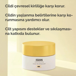 ISDINCEUTICS A.g.e. Reverse Day Anti Aging Yaşlanma Karşıtı Gündüz Kremi 50ml - 4
