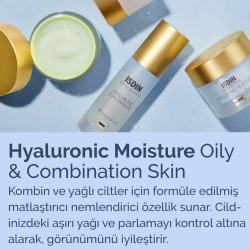 ISDINCEUTICS Hyaluronic Moisture Oily Skin Yağlı Ciltler için Nemlendirici Krem 50gr - 4