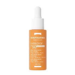 Isıs Pharma Dermatologie Uveblock SPF50+ Sun Yüksek Korumalı Güneş Koruyucu 28 ml - Isis Pharma