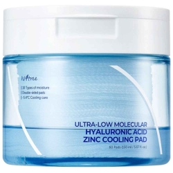 Isntree Ultra-Low Moleküler Hyaluonik Asit & Çinko İçerikli Tonik Ped 60 Adet - 2
