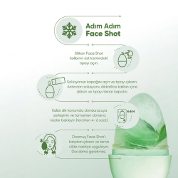 Iva Natura Green Face Shot - Frozen Face Essence 3'lü Set (Essence Bileklik Havlu Buz Kalıbı) - 5