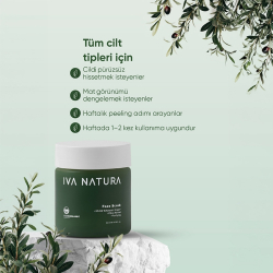 Iva Natura Olive Kernet Face Scrub 100 ml - 3