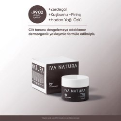 Iva Natura Pirinç Özlü Beyazlatıcı Krem 50 ml - 4