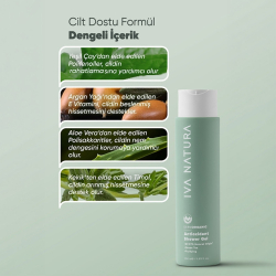 Iva Natural Yeşil Çay Özlü Antioxidant Duş Jeli 350 ml - 4